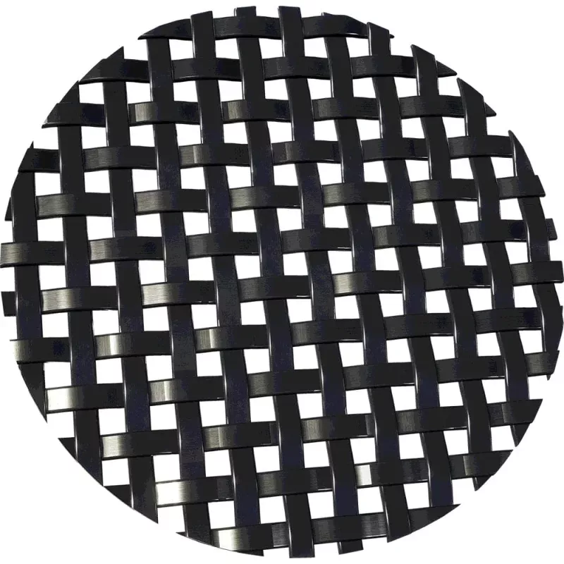 .1875″ Flat Square Decorative Grille – Flat Black, 18″ W x 48″ L Sheet