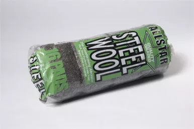 "3" Coarse Steel Wool Sleeve 16 Pad/Sleeve