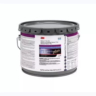 3M 01130 Platinum Plus Premium Body Filler 3 gal Gold Paste Pail