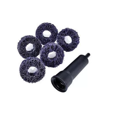3M 21758 XO-DR Brake Hub Cleaning Disc Kit Extra Coarse Silicon Carbide Purple