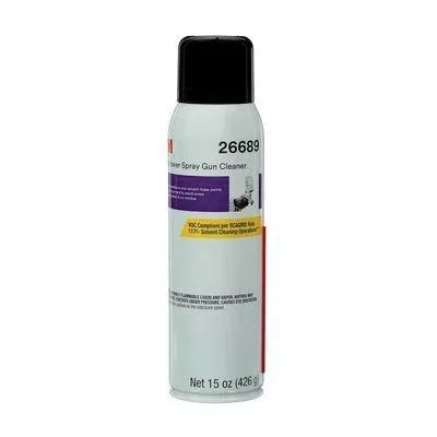 3M 26689 High Power Low VOC Spray Gun Cleaner 15 oz Clear