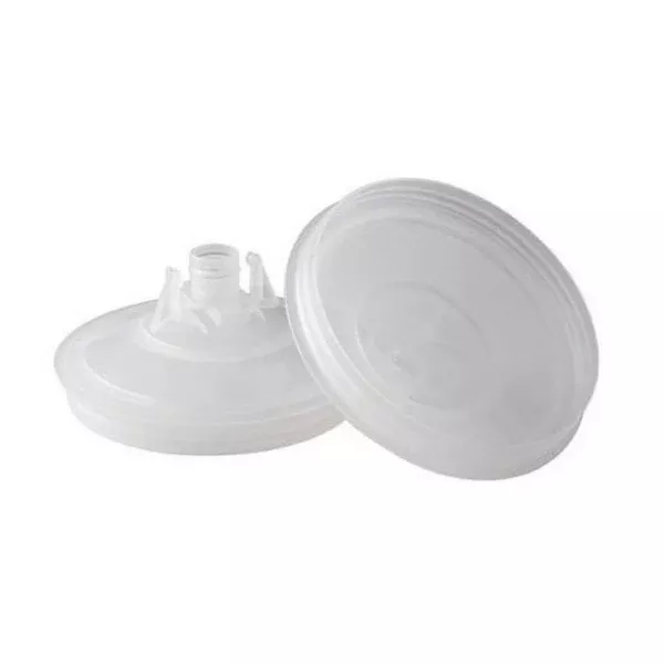 3M PPS 16199 Light Blue Disposable Cup Lid for Standard and Large Cups, includes filter and sealing