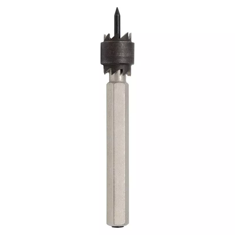 AES Industries 228 Aggressive Spotweld Cutter and Arbor - 3/8 in Dia, 1/4 in Shank HSS