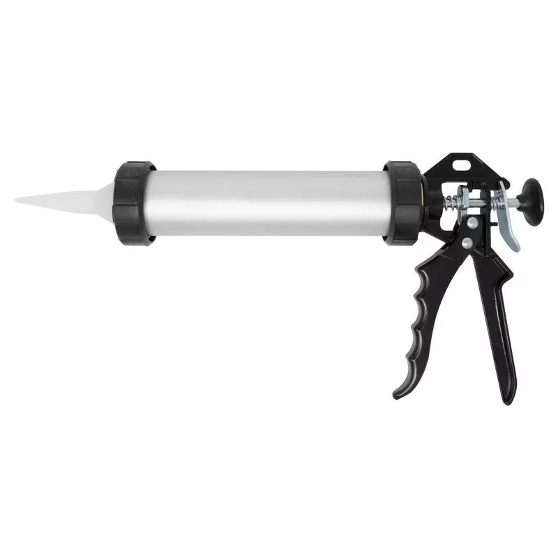 AES Industries 76008 Caulking Gun 13 oz Manual Enclosed Body Rotating Barrel