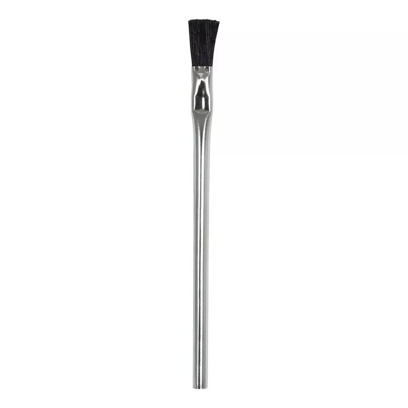 AES Industries Acid Brush 546-12, 3/8 in Black Horse Hair, 6-in Overall Length