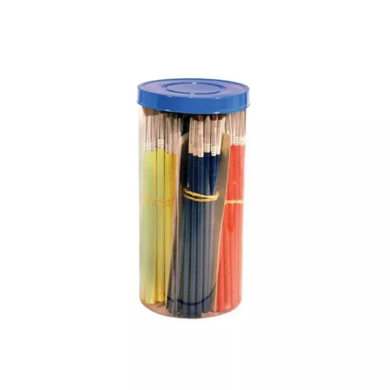 AES Industries Industries 2905 144-Piece Assorted Artist Brush Display