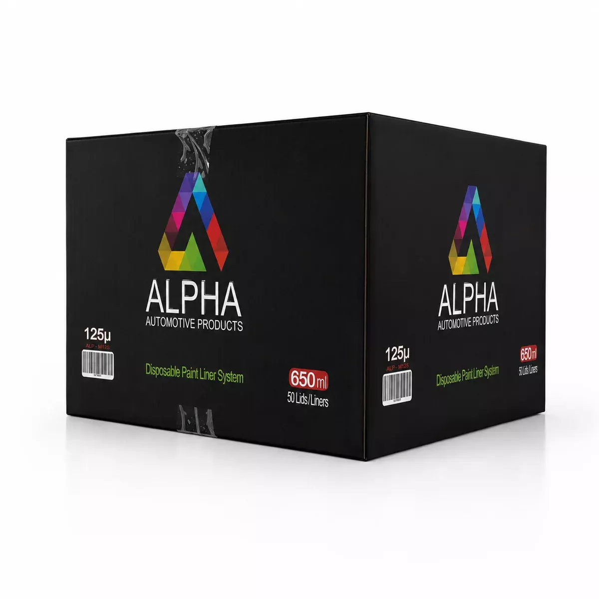 Alpha Liners 650ml Container – 650ml volume for mixing auto body coatings