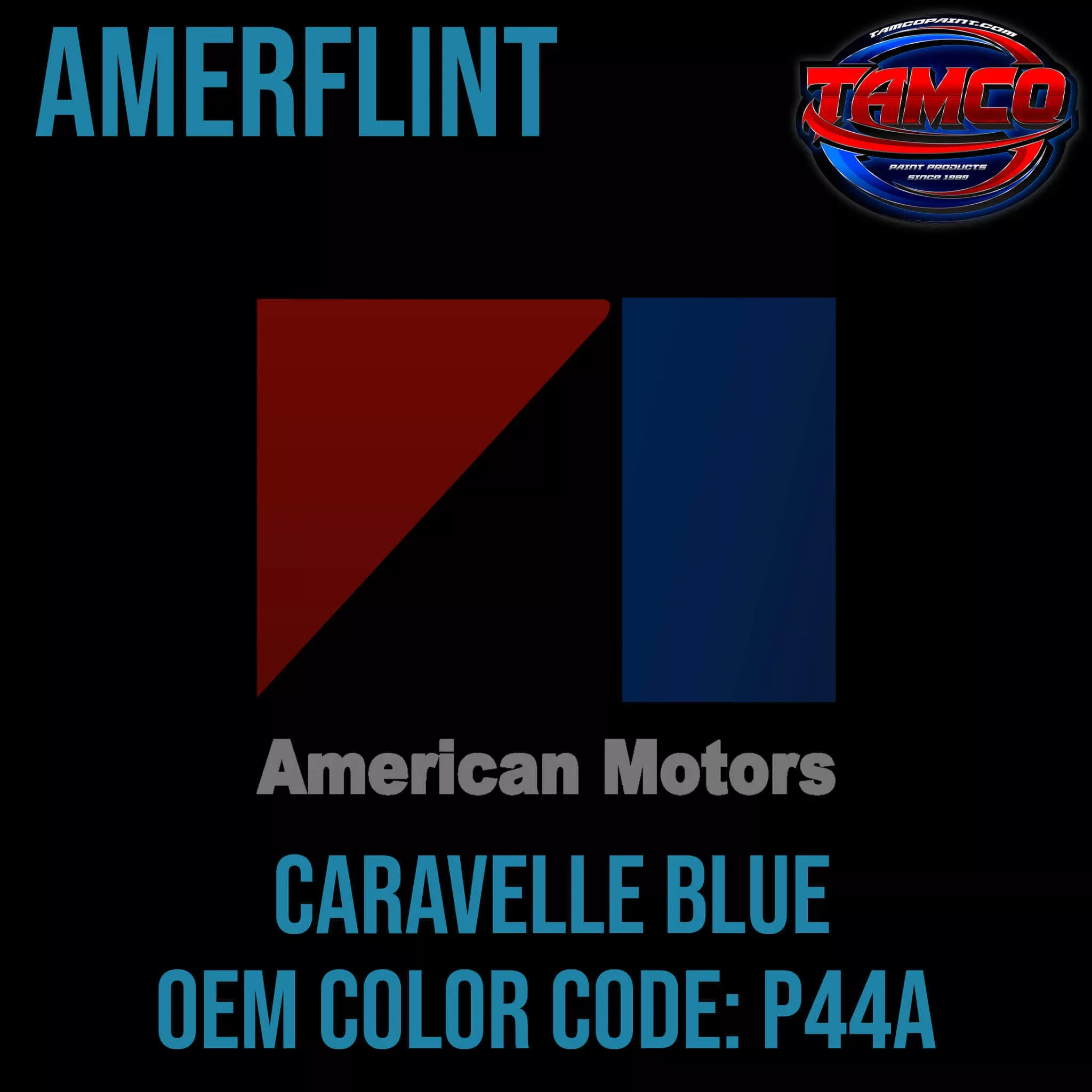 AMC Caravelle Blue | P44A | 1968 | OEM Amerflint II Series Single Stage
