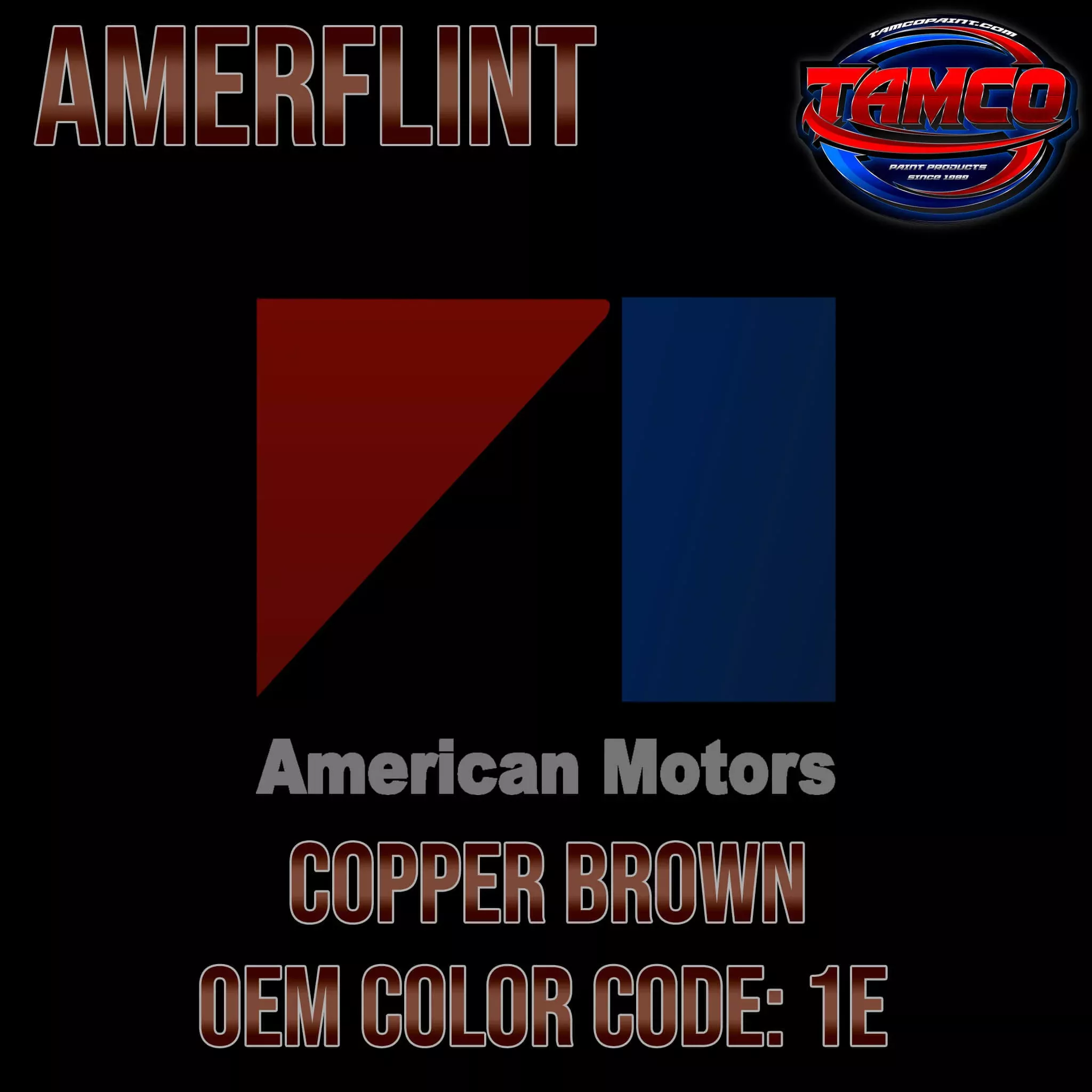 AMC Copper Brown | 1E | 1981-1983 | OEM Amerflint II Series Single Stage