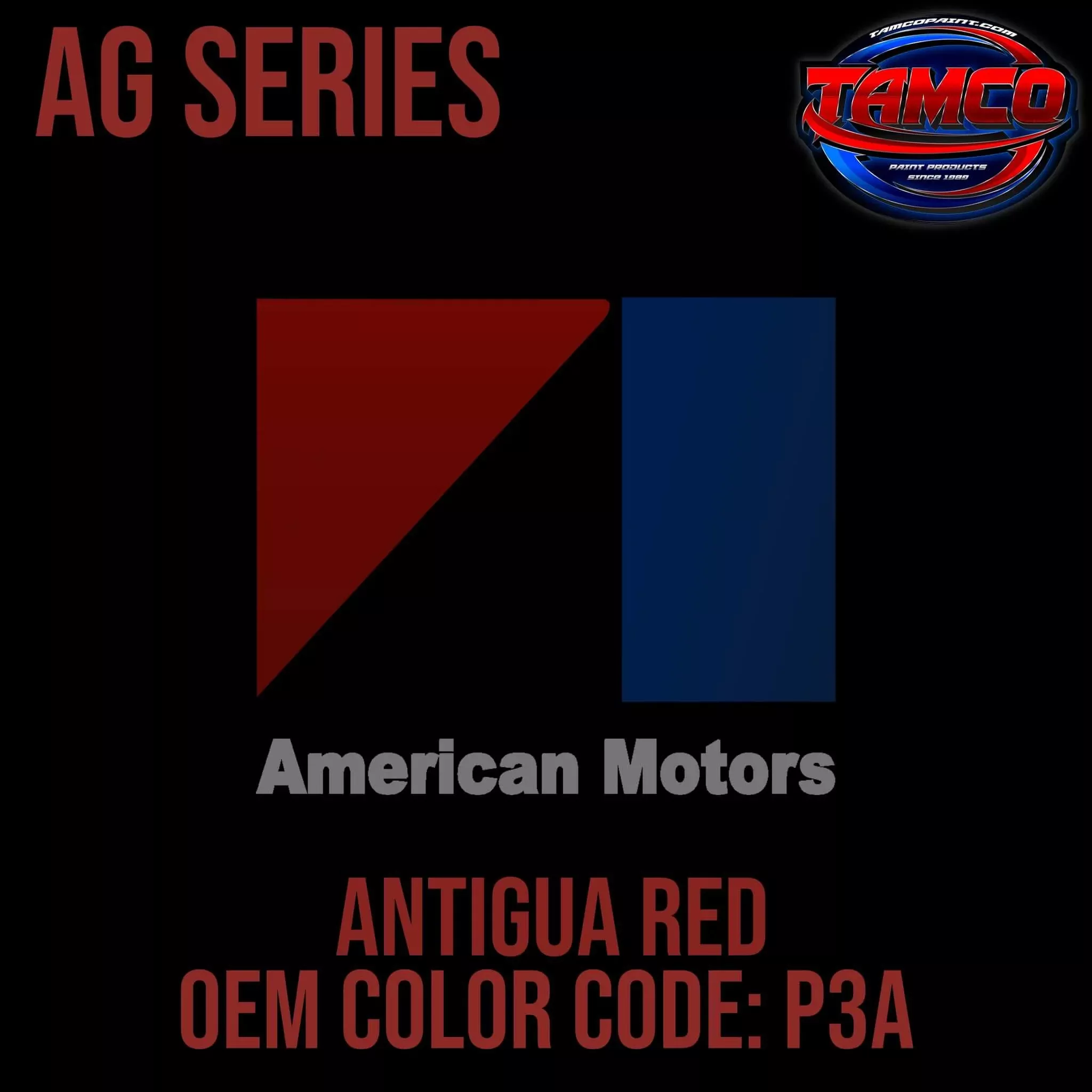 AMC Rambler Antigua Red | P3A | 1965-1966 | OEM AG Series Single Stage