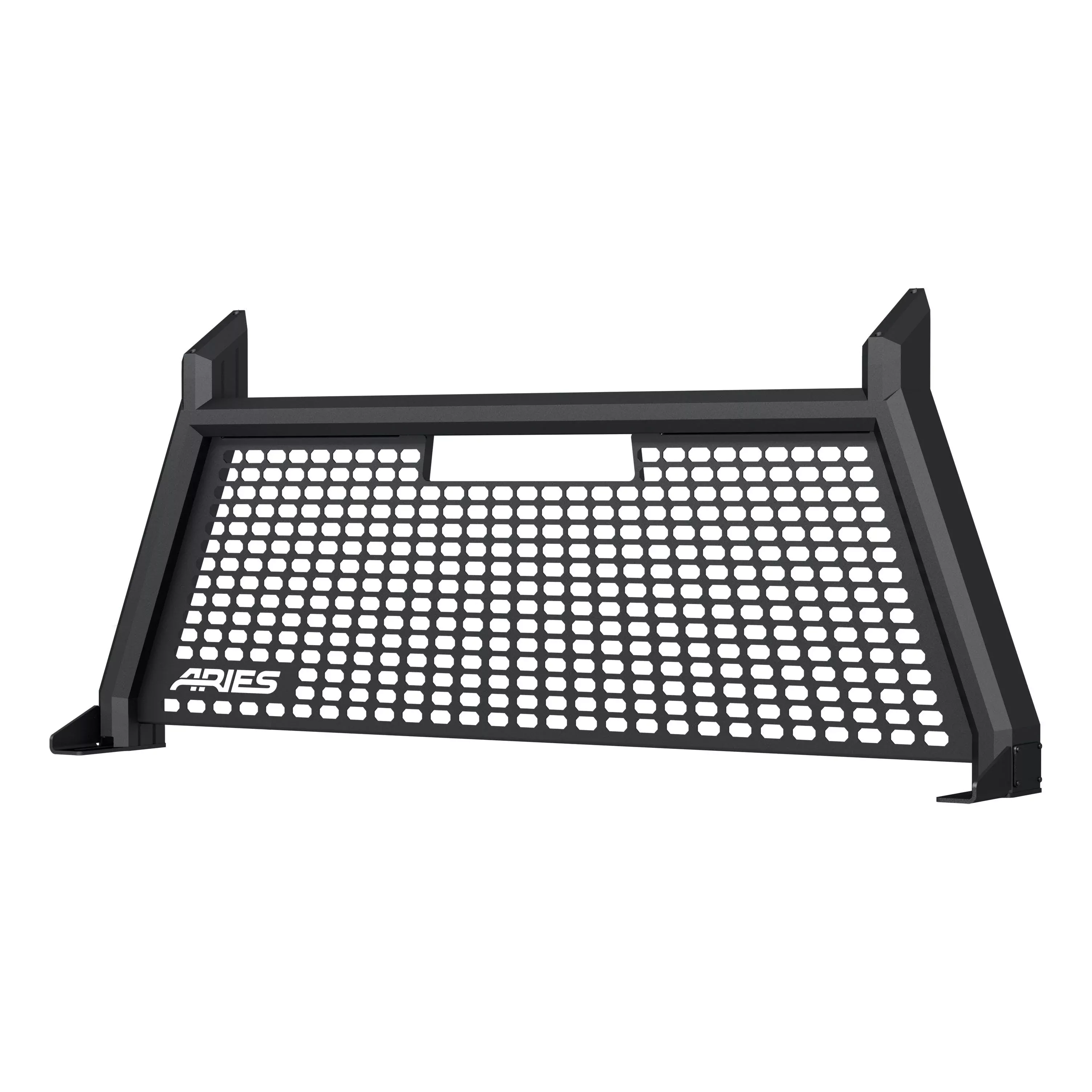 ARIES 1110102 AdvantEDGE Black Aluminum Headache Rack, Select Ford F-150