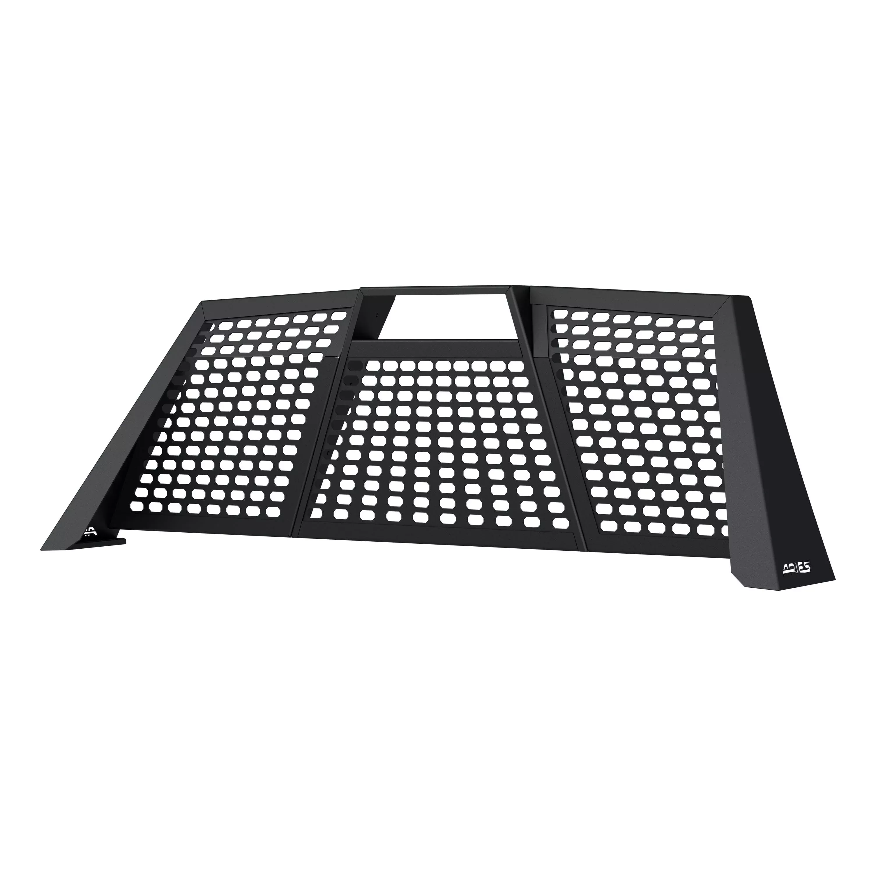 ARIES 1110111 Switchback Black Aluminum Headache Rack, Select Dodge, Ram 1500, 2500, 3500