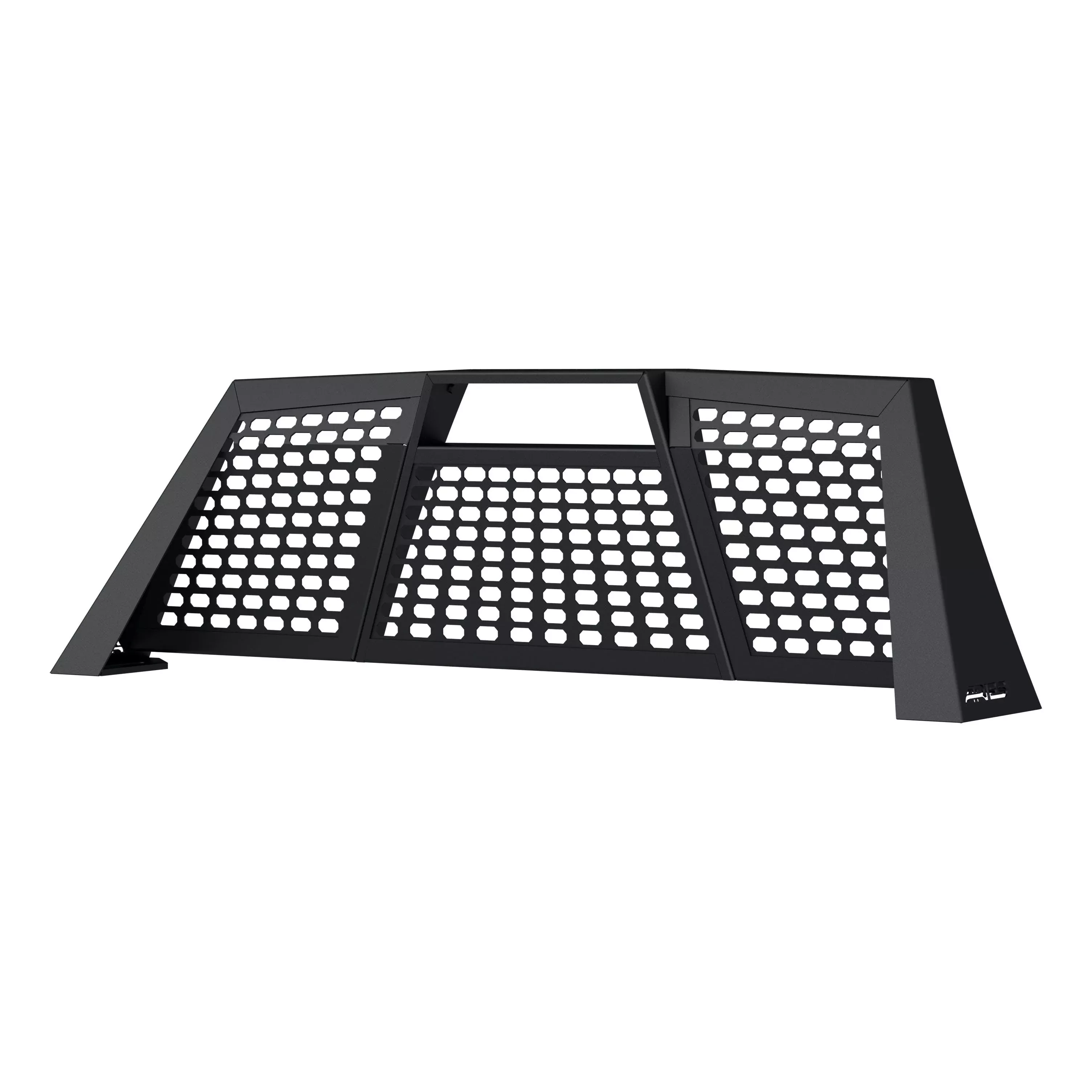 ARIES 1110114 Switchback Black Aluminum Headache Rack, Select Toyota Tacoma
