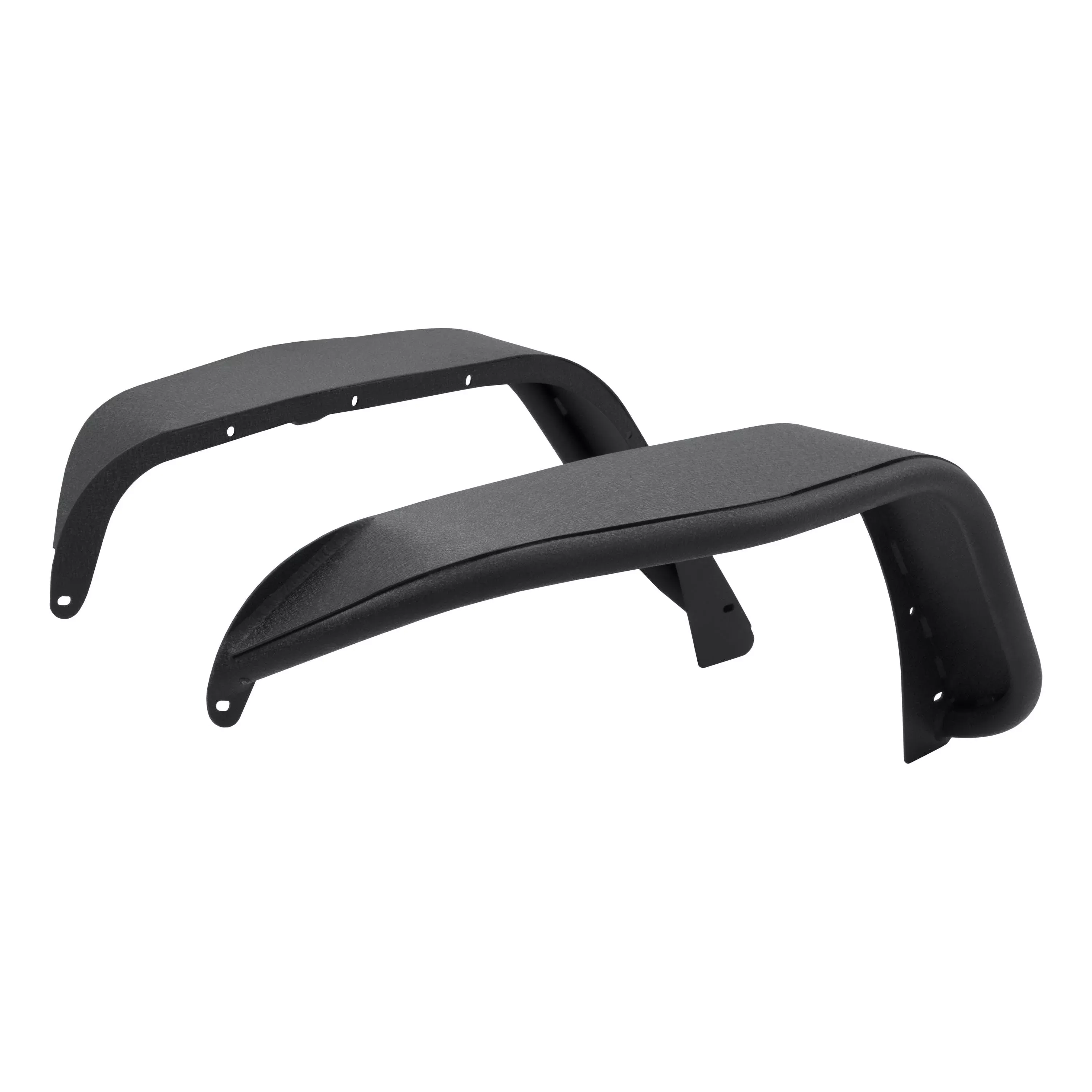 ARIES 1500201 Jeep Wrangler JK Black Aluminum Front Fender Flares