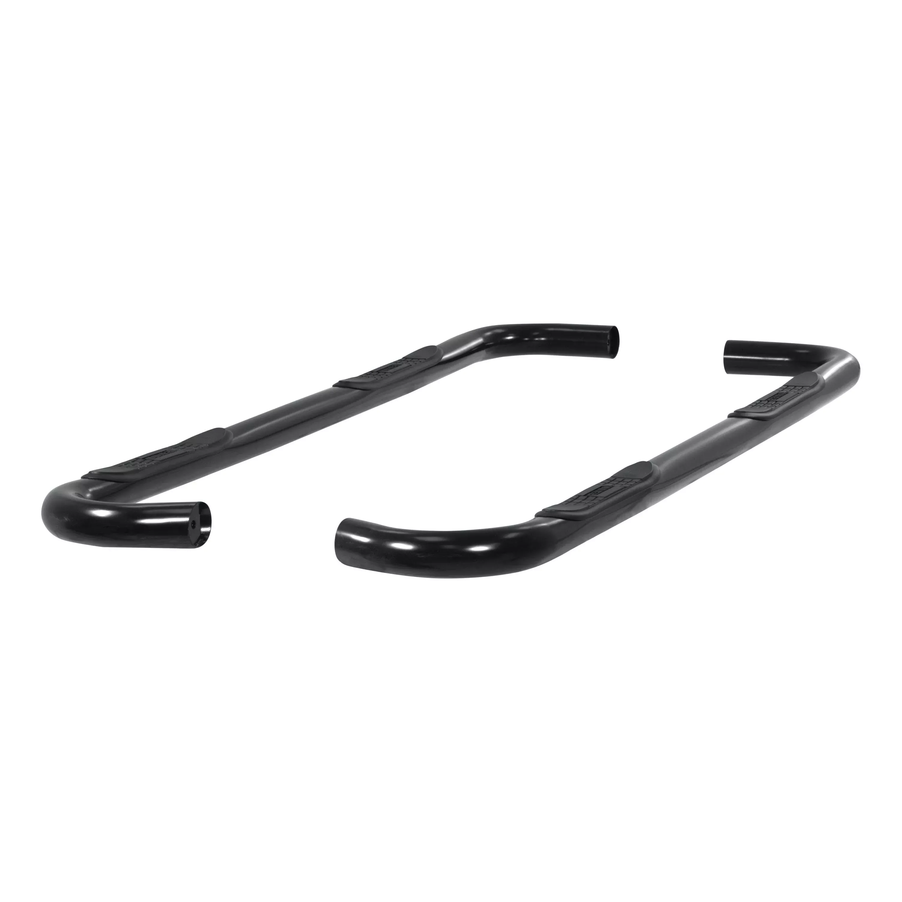 ARIES 202006 3" Round Black Steel Side Bars, Select Toyota Tundra