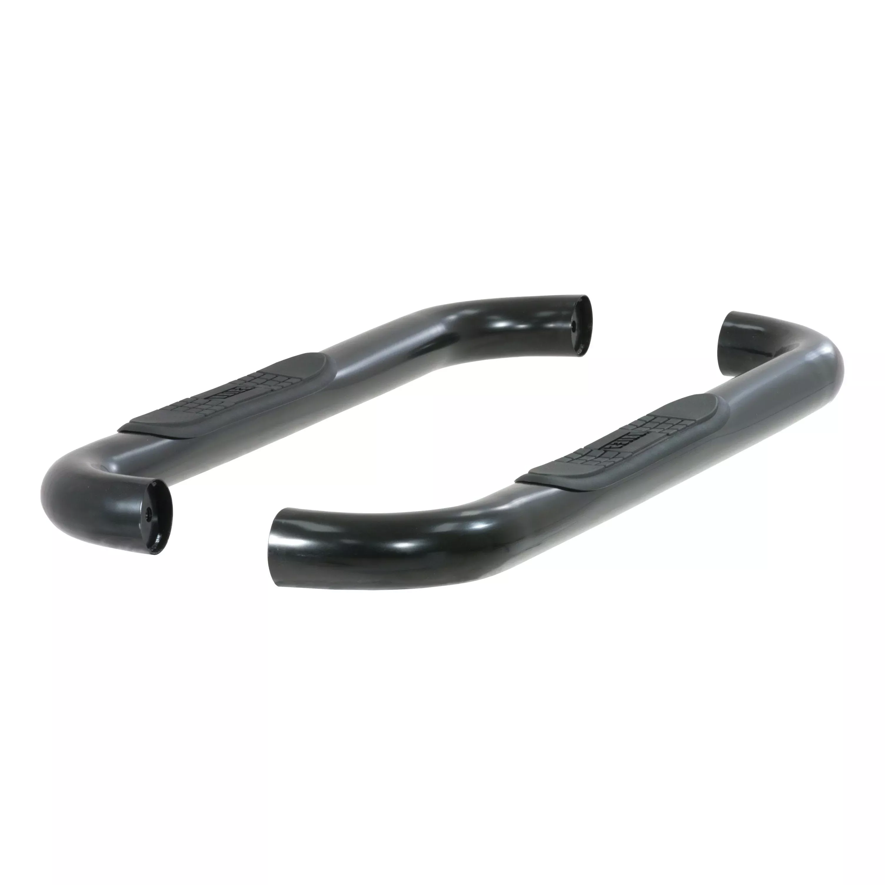 ARIES 203014 3" Round Black Steel Side Bars, Select Ford F-250, F-350 Super Duty