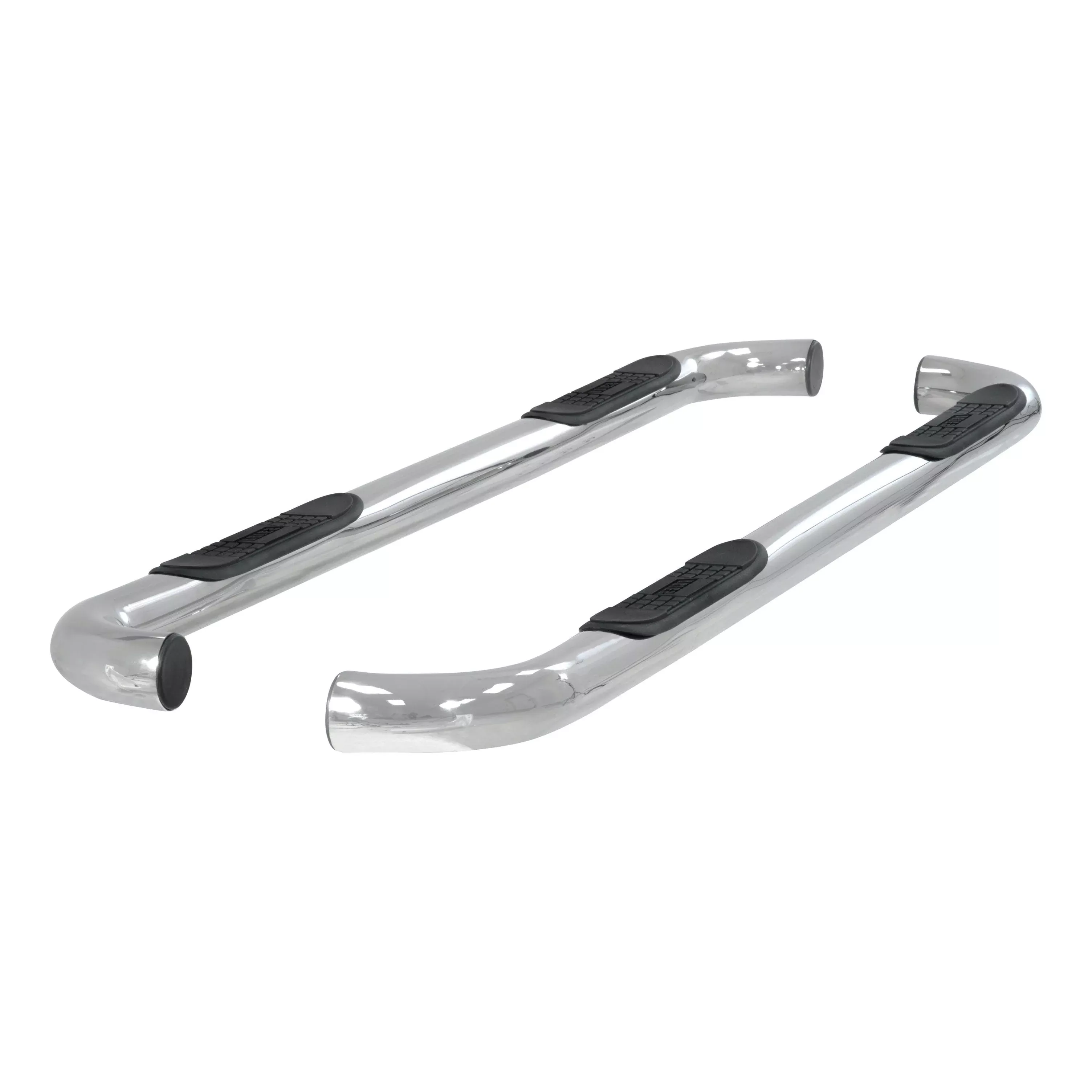 ARIES 203019-2 3" Round Polished Stainless Side Bars, Select Ford Explorer Sport Trac