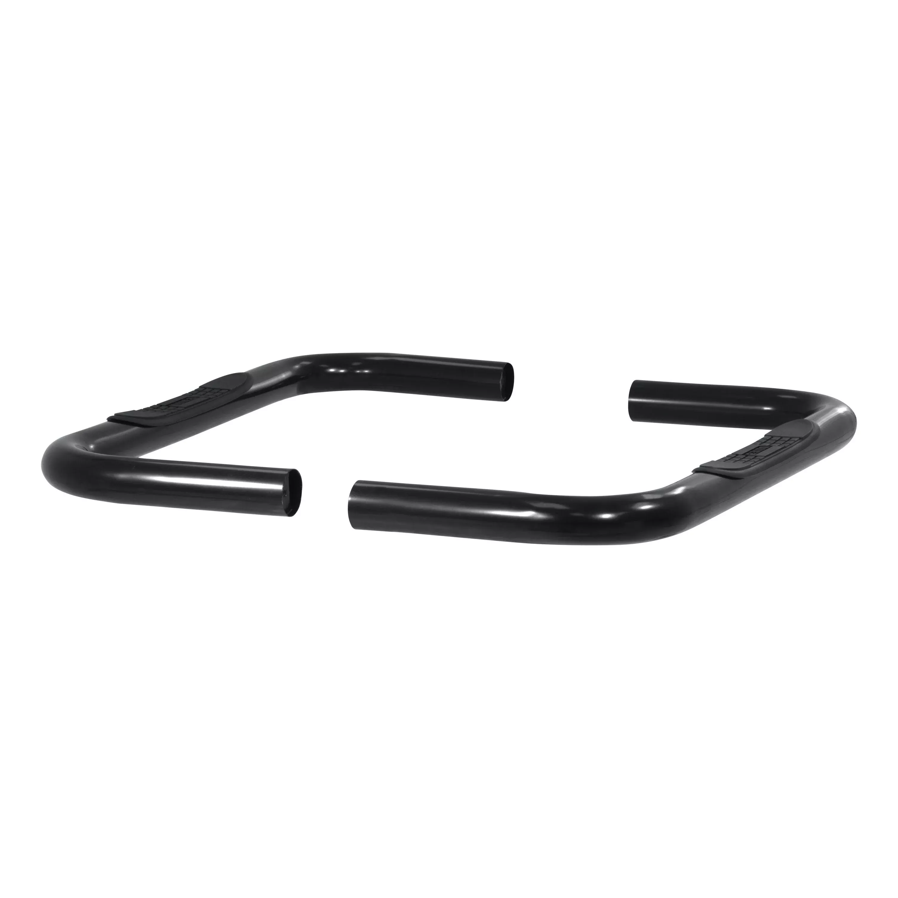 ARIES 204036 3" Round Black Steel Side Bars, Select Chevrolet, GMC C, K