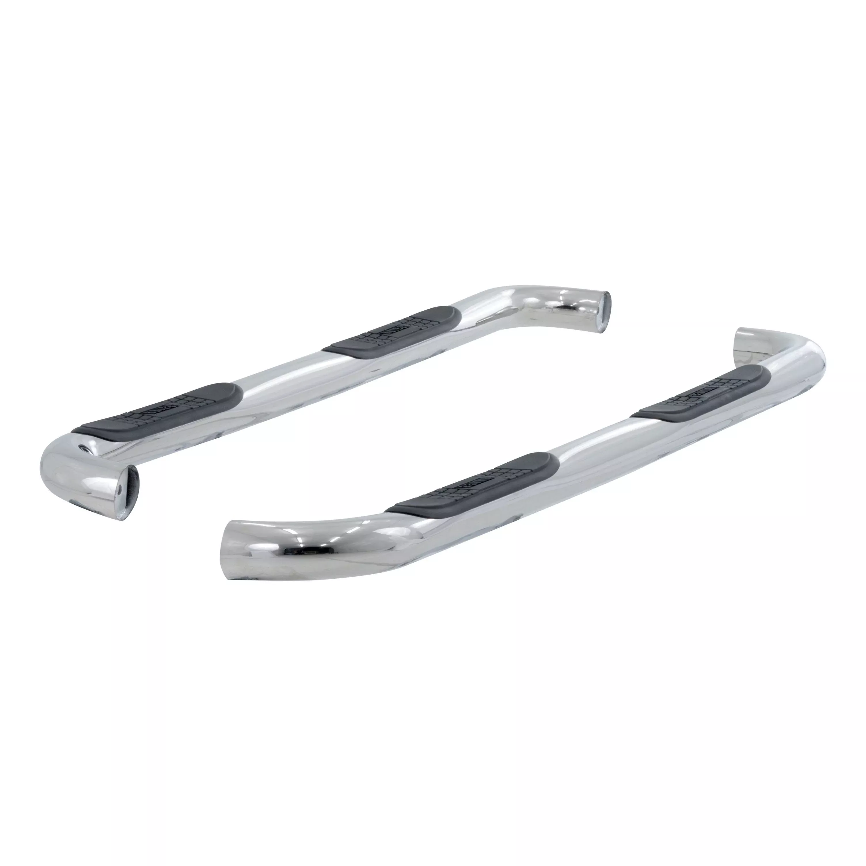 ARIES 204052-2 3" Round Polished Stainless Side Bars, Select Chevrolet Colorado, GMC Canyon