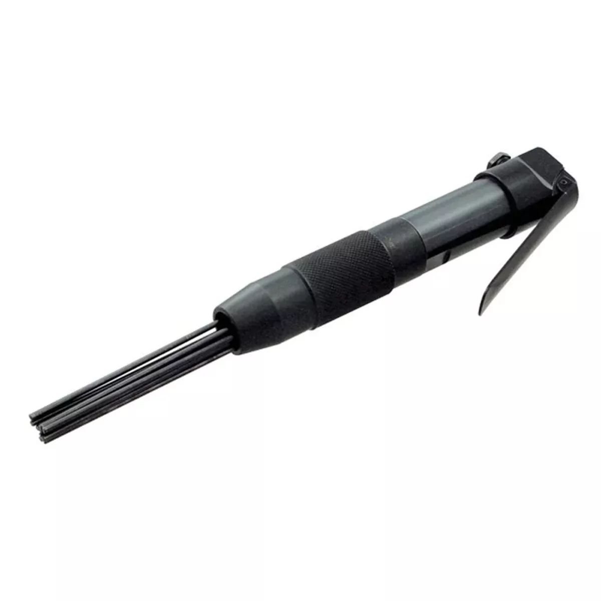 Astro Pneumatic 4320 In-Line Needle Scaler with 12 High-Tension Steel Needles, 3 mm Dia × 7 in L