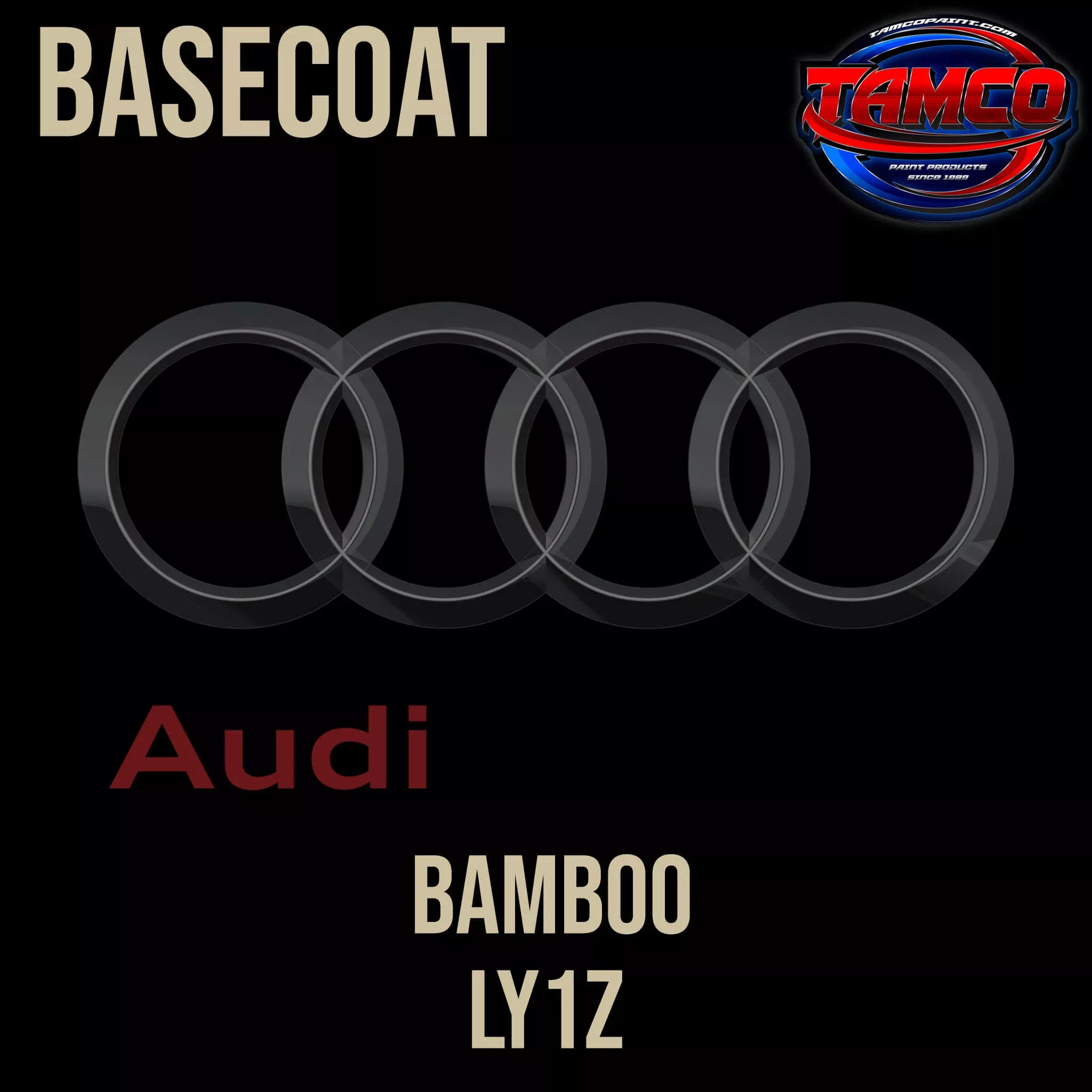 Audi Bamboo | LY1Z | 1989-1997 | OEM Basecoat