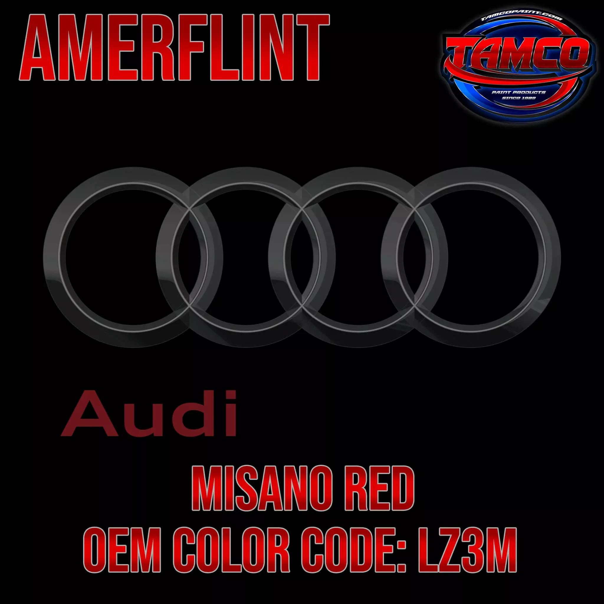Audi Misano Red | LZ3M | 2002-2021 | OEM Amerflint II Series Single Stage