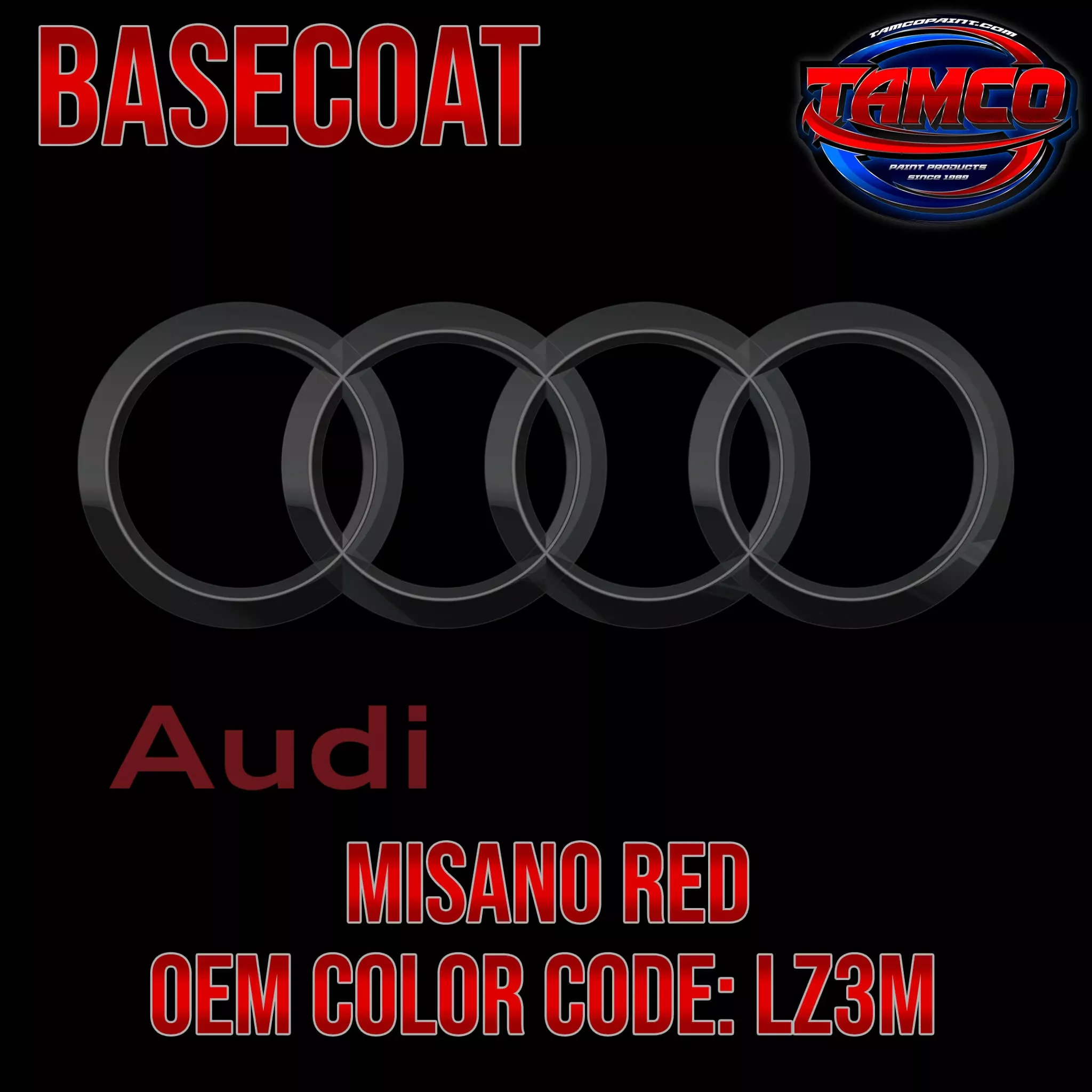 Audi Misano Red | LZ3M | 2002-2021 | OEM Basecoat
