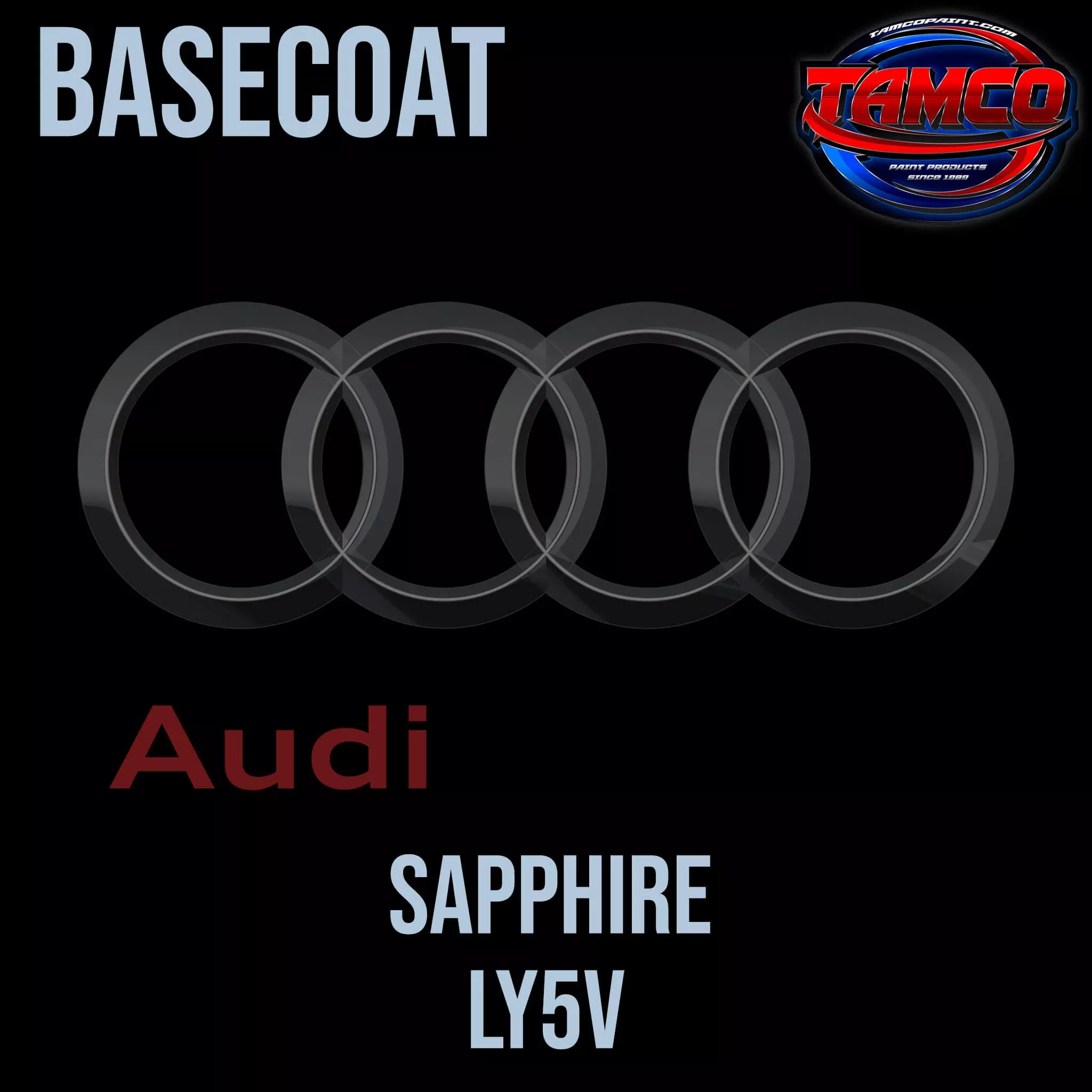 Audi Sapphire | LY5V | 1983-1989 | OEM Basecoat