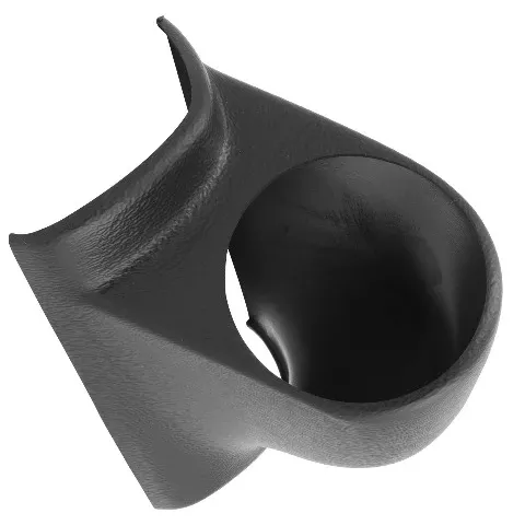 AutoMeter Products 10102 Single Pillar Gauge Pod, Black