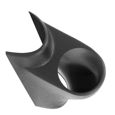 AutoMeter Products 10121 Single Pillar Gauge Pod, Black