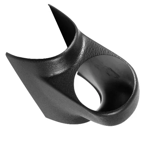 AutoMeter Products 10212 Single Pillar Gauge Pod, Black