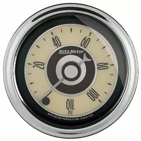 AutoMeter Products 1152 GAUGE; OIL PRESS; 2 1/16in.; 100PSI; DIGITAL STEPPER MOTOR; CRUISER AD