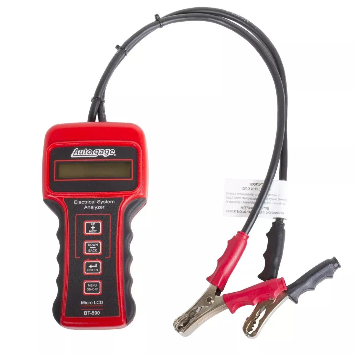 AutoMeter Products BT-500 Autogage Battery Tester