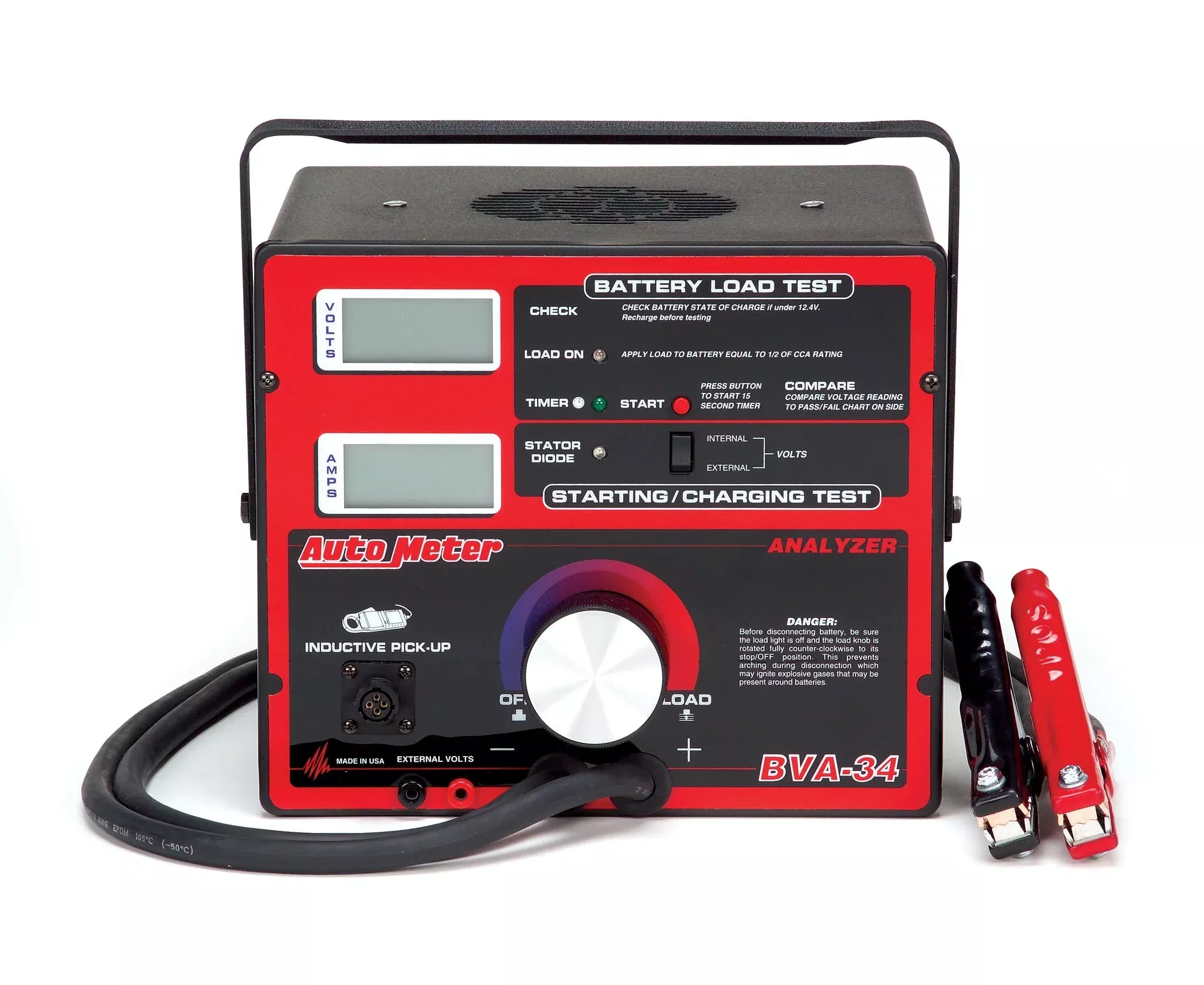 AutoMeter Products BVA-34 Battery/Electrical System Tester