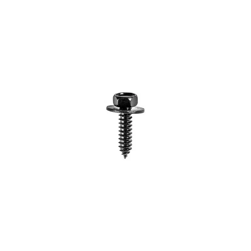 Auveco 12339 Hex Head Sems A/AB Point Tapping Screw M6.3×1.81 mm×25 mm Phosphate