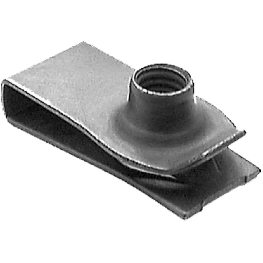 Auveco 12575 Extruded U‑Nut M6×1 mm Phosphate RoHS Compliant