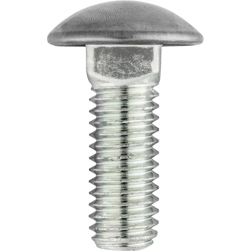 Auveco Bumper Bolt 7/16-14 X 1-1/4Ss Rd Cap Hd