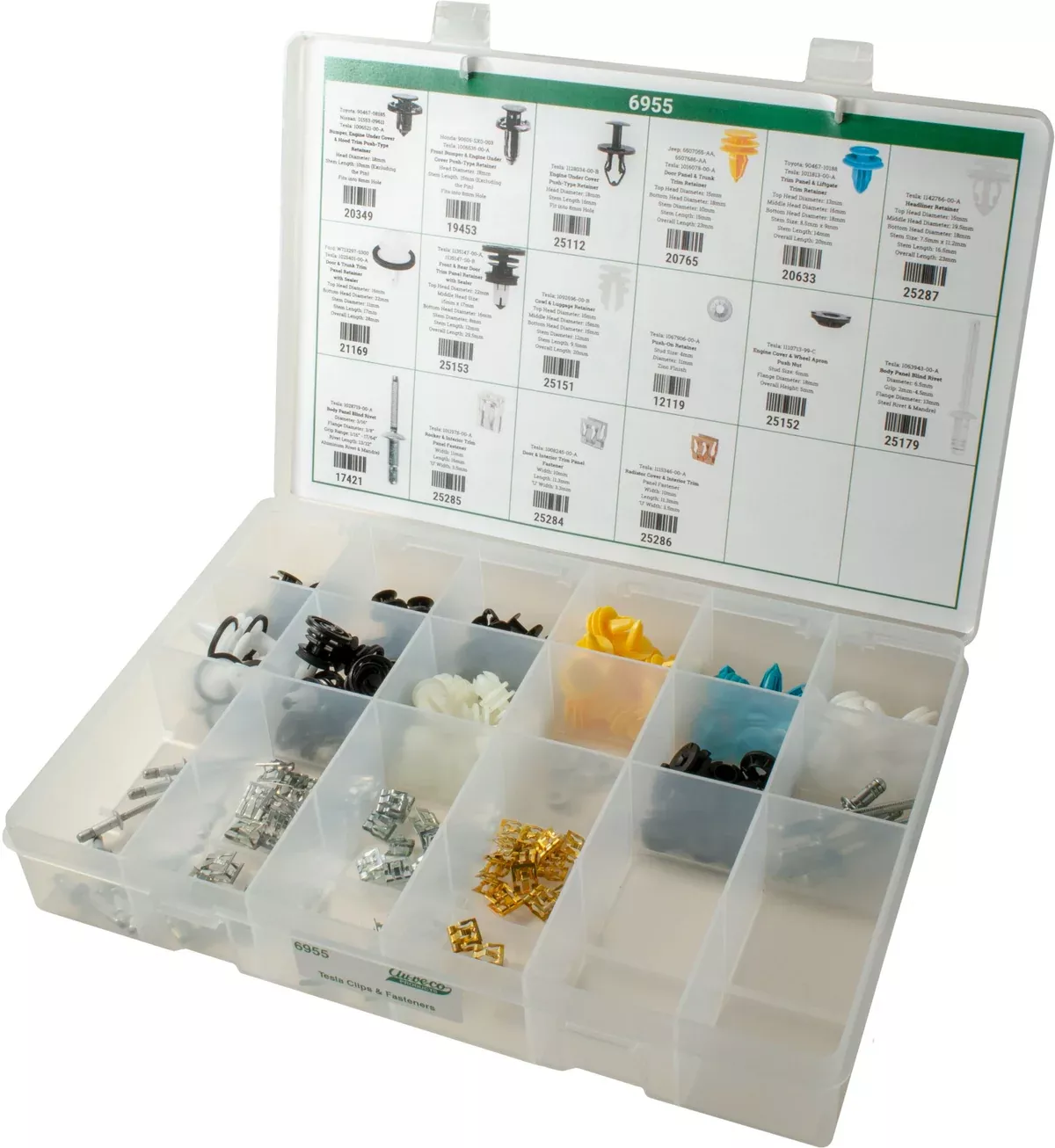 Auveco CLIPS & FASTENERS QUIK-SELECT II KIT