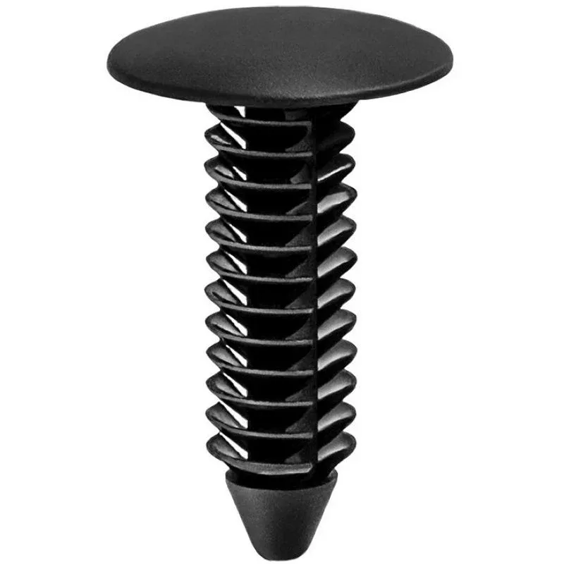 Auveco Single Head Type 1 Radiator Air Baffle Retainer AP17664 - 11/16 in Bottom Head, Nylon, Black