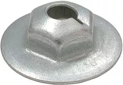 Auveco Washer Lock Nut 1/4-20 13/16 O.D. 7/16 Hex