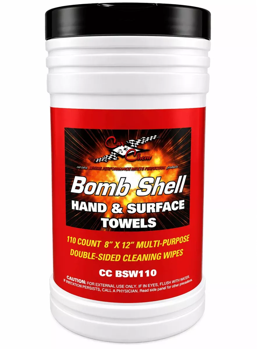 Car Chem Bomb Shell Hand & Surface Towels