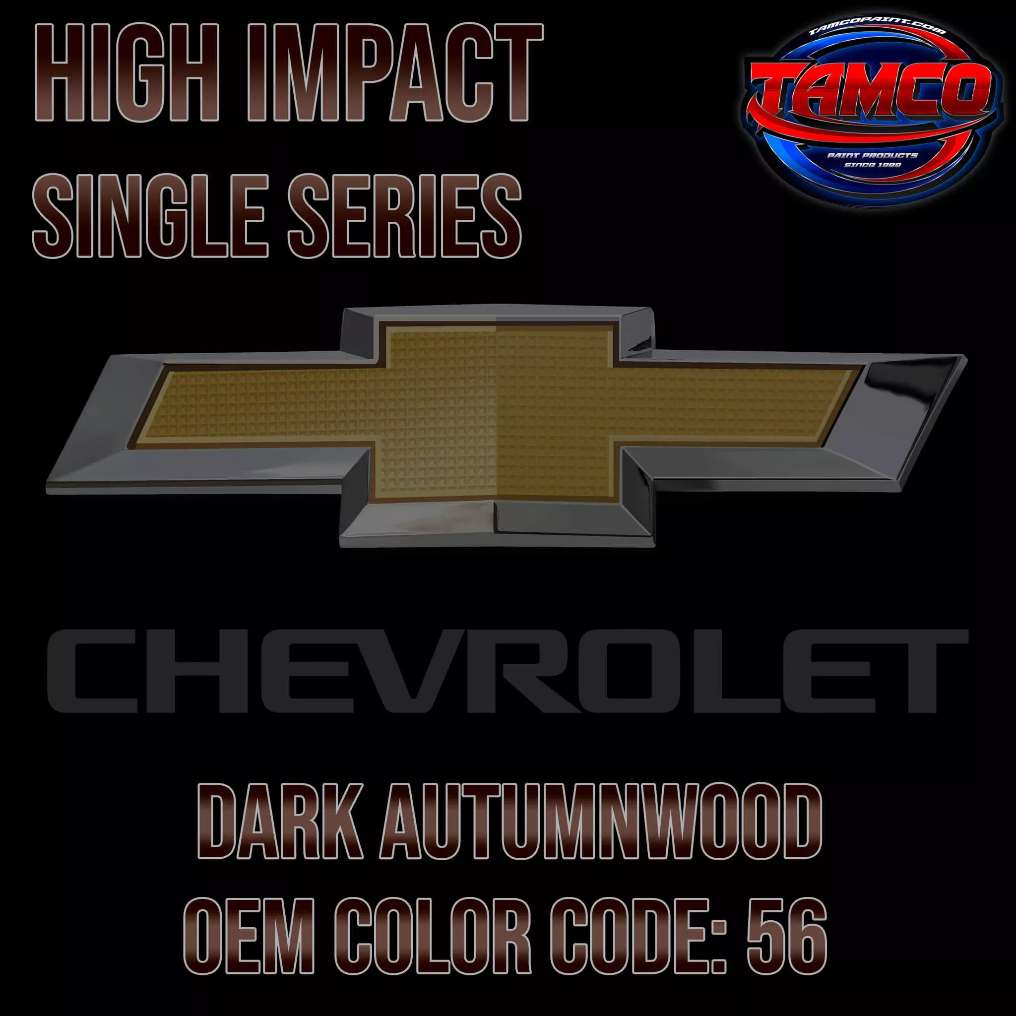 Chevrolet Dark Autumnwood | 56 | 1994-1995 | OEM High Impact Single Stage