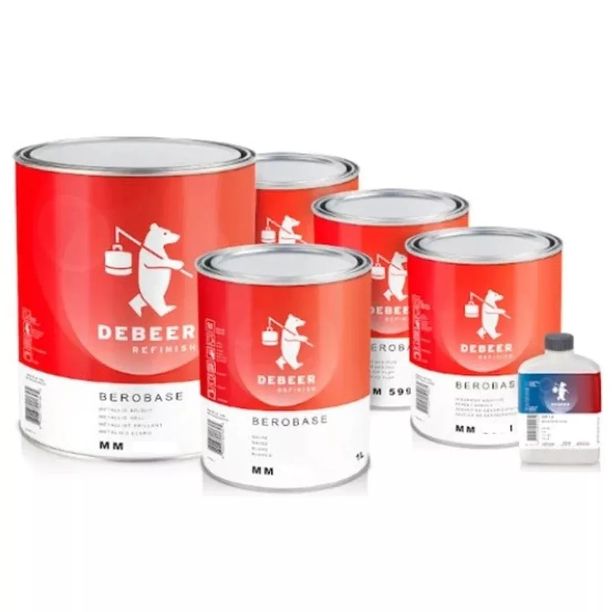 DeBeer Refinish 814510-G01 HS Surfacer 1 gal Matte White Liquid