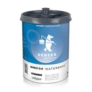 DeBeer Refinish 9924-HL1 WaterBase 0.5 L Can Blue Green Color
