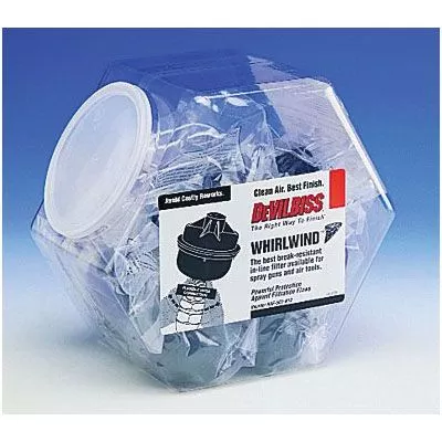 DeVilbiss Whirlwind&Trade; 130095 Disposable Air Filter, For Use With: All Hvlp