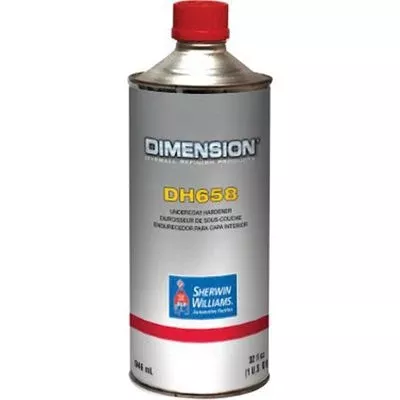 Dimension DH658-4 Undercoat Hardener 1 qt Liquid Can