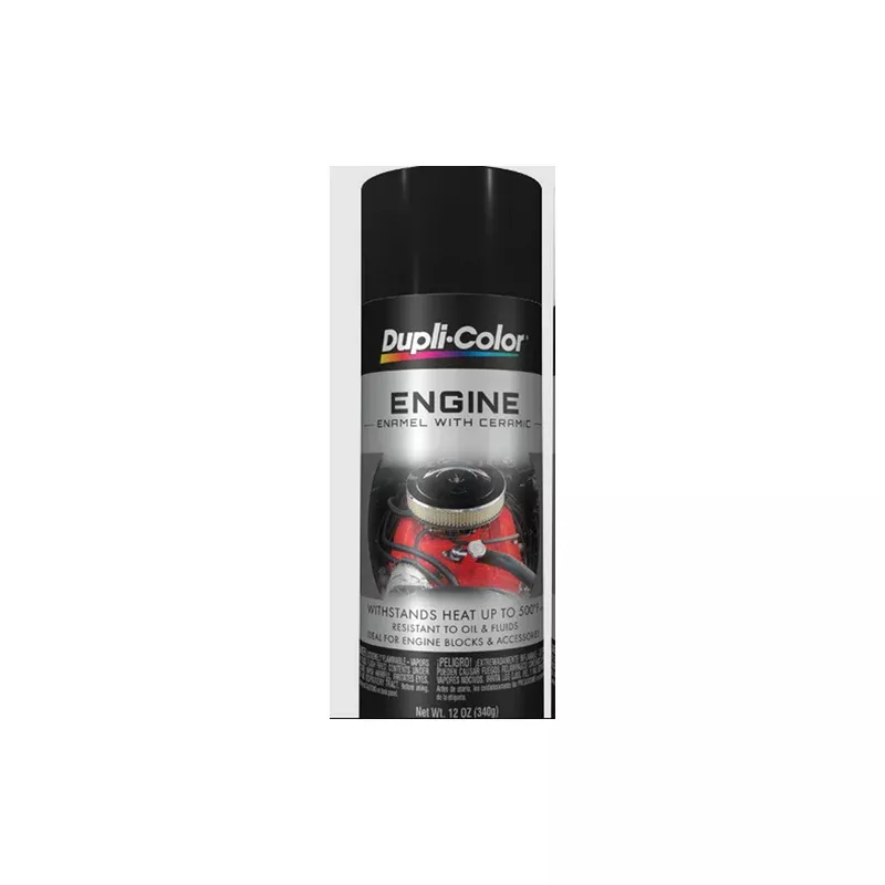 Dupli-Color DE1622 Engine Enamel with Ceramic Paint, Chrysler Orange, 12 oz Aerosol Can, 14 sq-ft
