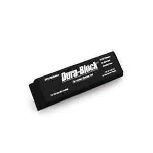 Dura-Block AF4418 2/3 Radius Sanding Block, 2-5/8 in Wide x 11 in Long, 1-1/2 in Thick, Hook and