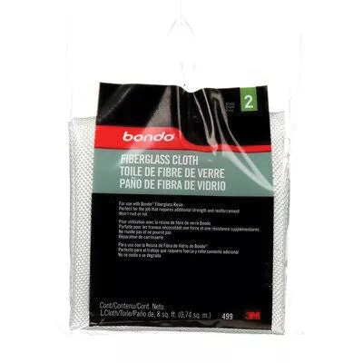 Dynatron Bondo Fiberglass Cloth 499 8 sq-ft White for strong gap bridging on various substrates