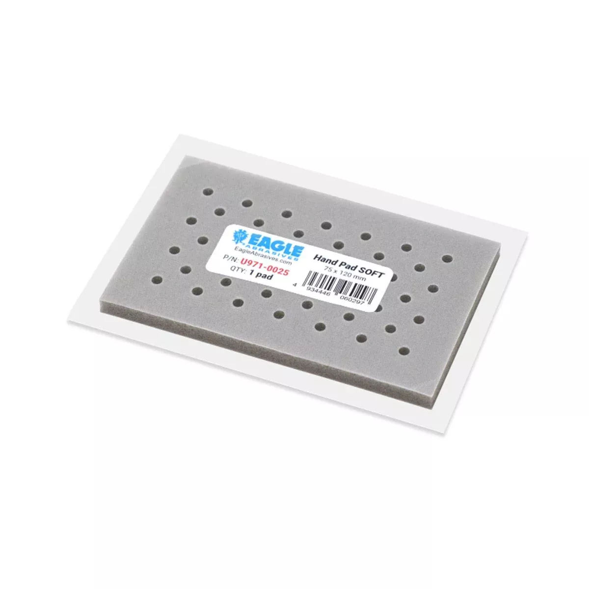 Eagle Abrasives U9710025 Super Assilex Hand Pad-M, Single Pack